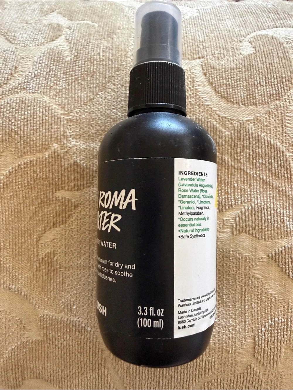 Lush extract delicate toner